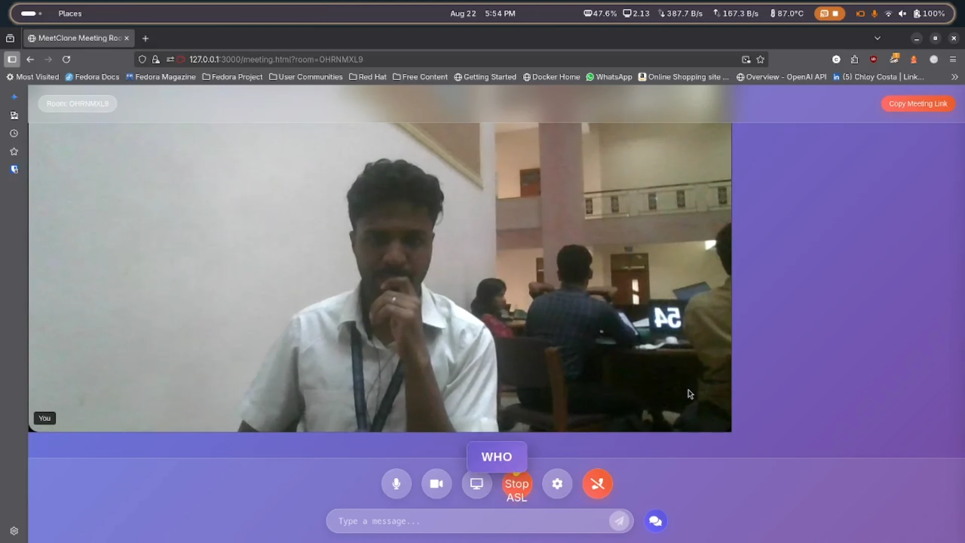 AirSign: Real-Time ASL Recognition screenshot 1