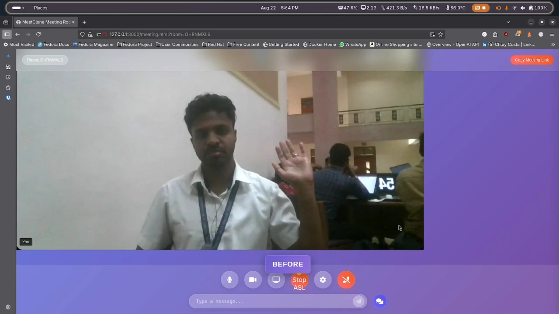 AirSign: Real-Time ASL Recognition screenshot 2