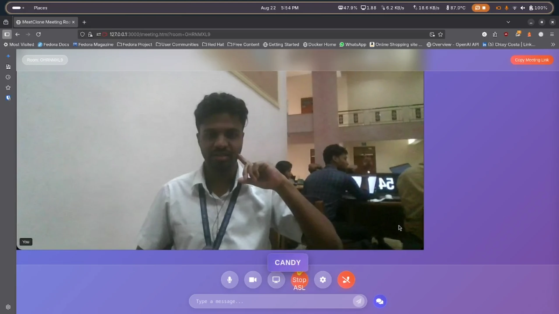 AirSign: Real-Time ASL Recognition screenshot 3