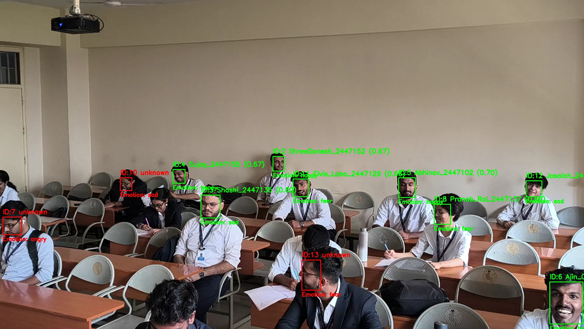 Cover image for Student Attendance & Emotion System